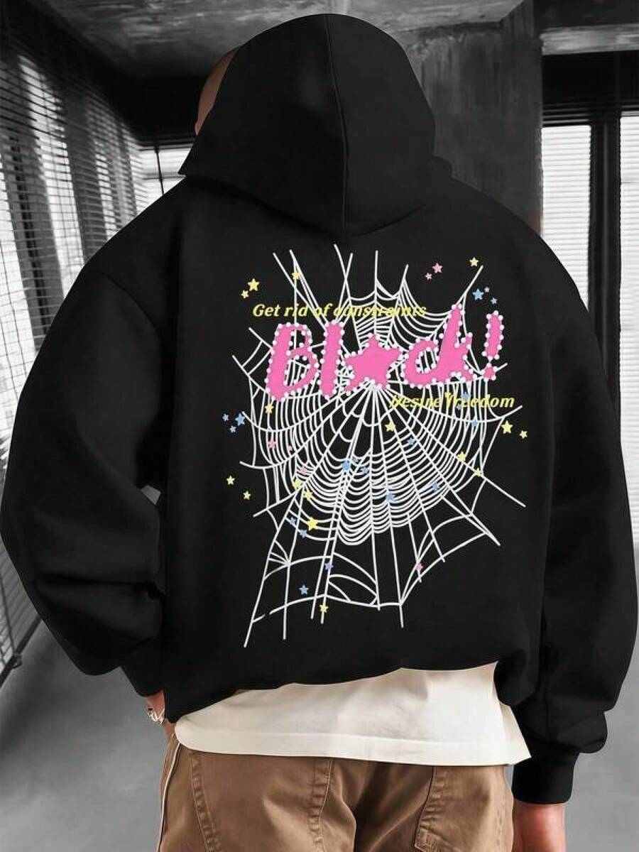 Men Outdoor Hoodies & Sweatshirts - Black - View 1