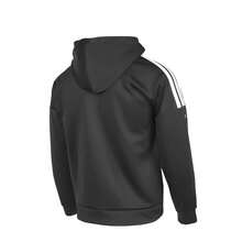 Adidas Toddler Sports Jacket, Lightweight Windbreaker, Thin Jacket, Boys Stand Collar Hooded Outerwear - Black - View 2