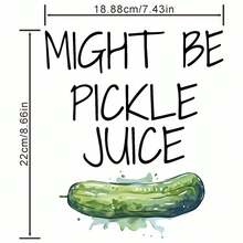 1pc Washable Heat Transfer Sticker With Kimchi Print, Suitable For DIY T-Shirts, Hoodies, Sportswear, Backpacks, Pillows, Handbags And Other Items - L - View 3