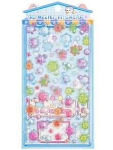 3D Cartoon Stickers, Student Rewards, Holiday Gifts, Soft & Cute DIY Phone Cases, Notebooks, Wobble Toys, 3D Embossed Cute Series Stickers - Multicolor - View 7