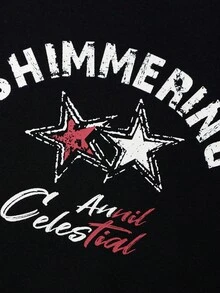 Annil 【新年祝福服装】儿童服装（男童和女童），加厚保暖，宽松版型，适合冬季休闲穿着，保暖舒适。 - 黑色 - 查看 5