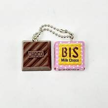 2026 New Tirol Chocolate Simulation Keychain, Gift For Birthday, Holiday, Perfect Gift - Multicolor - View 12