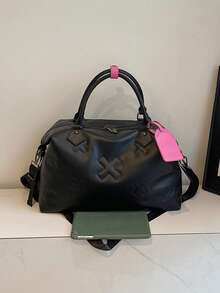 New Fashion Simple Large Capacity Handbag, Travel Bag, Casual Multifunctional Solid Color Shoulder Bag, Elegant Fashion Crossbody Bag, Suitable For Sports & Fitness, Short-Distance Travel, Business, School, Travel Essentials, Vacation, Luggage, Women Travel Bag - Multicolor - View 11