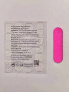 10片手工假指甲，按压式美甲，粉色豹纹款，专为年轻女孩设计。以柔和的浅粉色为底色，融合了粉色和黑色豹纹元素，并饰以星星、蝴蝶形状的装饰以及彩色水钻。手工按压式美甲 - 彩色 - 查看 5