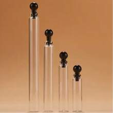 8个空化妆品样品瓶，可重复灌装精油香水迷你试管瓶 - 彩色 - 查看 5