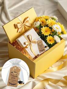 30 piezas/15 piezas Llaveros conmemorativos de graduación - Llaveros metálicos inspiradores con tarjetas de agradecimiento, llaveros de graduación unisex 2026 adecuados para diversas ocasiones de graduación, artículos conmemorativos de temas de carnaval y funciones especiales, rectangulares, lindos llaveros de casquete de graduación de aleación con gota de aceite, regalos de ceremonia de graduación, temporada de graduación, regalos de graduación - Multicolor - Ver 6