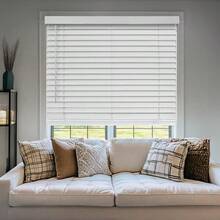 Faux Wood Blinds , Window Blinds , Wood Blinds , Window Shades , Window Treatments , Blinds Amp Shades , Window Shades For Home , Wooden Blinds , Basic White , 34W X 60H - B084LMSZDN - View 8