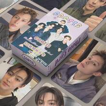 50pcs Kpop Photocard Set – , James Zhao Yufan, Juhoon Kim, Seonghyeon Yum, Keonho – 1st EP COLOR OUTSIDE THE LINES With Hit Song Go – Kpop LOMO Cards Gift For Fans, Collection & Album Decoration, Go EP,Kpop LOMO Card Set, - Multicolor - View 1