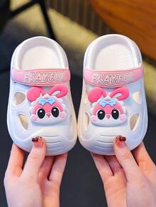 Kids Cartoon Cute Casual Beach Sandals, Summer New Arrival - White - View 4