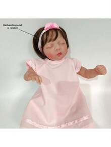 NPK 10英寸早产儿娃娃 Luna，逼真柔软的身体，触感真实，3D仿真肌肤，可收藏的女孩娃娃 - 布身體 - 查看 6