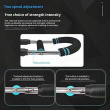 Shaker  Arm Trainer,Adjustable Chest Expander Great For Home Fitness UK - Blue and Black - View 6