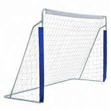 Football Goal Measuring 243.84 Cm X 152.4 Cm X 91.44 Cm, Easy To Assemble, Complete With Net And Carrying Bag, Suitable For Teenagers/Adults/Athletes (Blue) - A - View 1