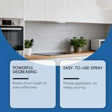 厨房炉灶及抽油烟机清洁剂，去除油渍和污垢，日常清洁喷雾 - 液體 - 查看 5