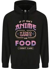 Men Outdoor Hoodies & Sweatshirts - Black - View 1