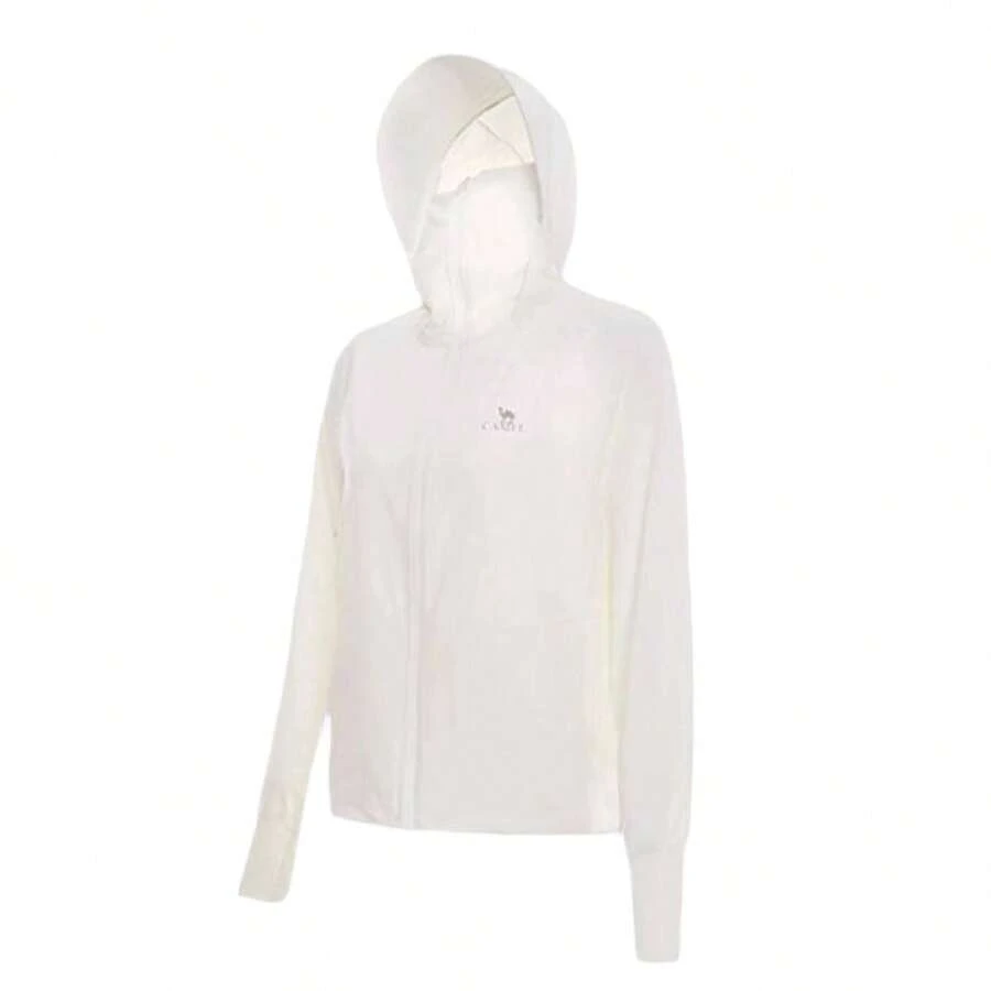 CAMEL CROWN Women's Spring Outdoor Breathable Sun Protection Clothing Ice Silk Cooling Quick-Drying Sun Protection Clothing Thin Style - Vanilla White - View 1