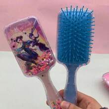 1pc K-Pop Dreamlike Girl Group Rotating Hair Brush Set - Inspired By Lumi's Air Cushion Massage Hair Brush, Anti-Static Design, Creates Voluminous Hairstyle, CE Certified (Random Style) - Multicolor - View 9