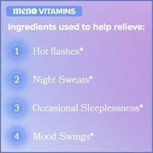 MENO Vitamins For Menopause, 30 Servings (Pack Of 1) - Menopause Supplements For Women With Black Cohosh & Ashwagandha KSM-66 - Helps Alleviate Hot Flashes, Night Sweats, & Mood Swings - 一件 - 查看 3