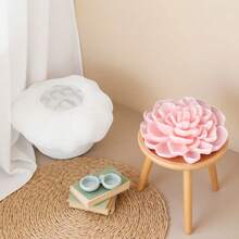 Floral Aroma Candle Silicone Mold DIY Flower Fragrance Stone Handmade Soap Plaster Resin Grinding Tool - White - View 2