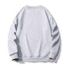 Mubberry Mens Hoodie Jacket Pullover With Pocket Sweatshirt Jacket Fashion - L.GREY - View 3