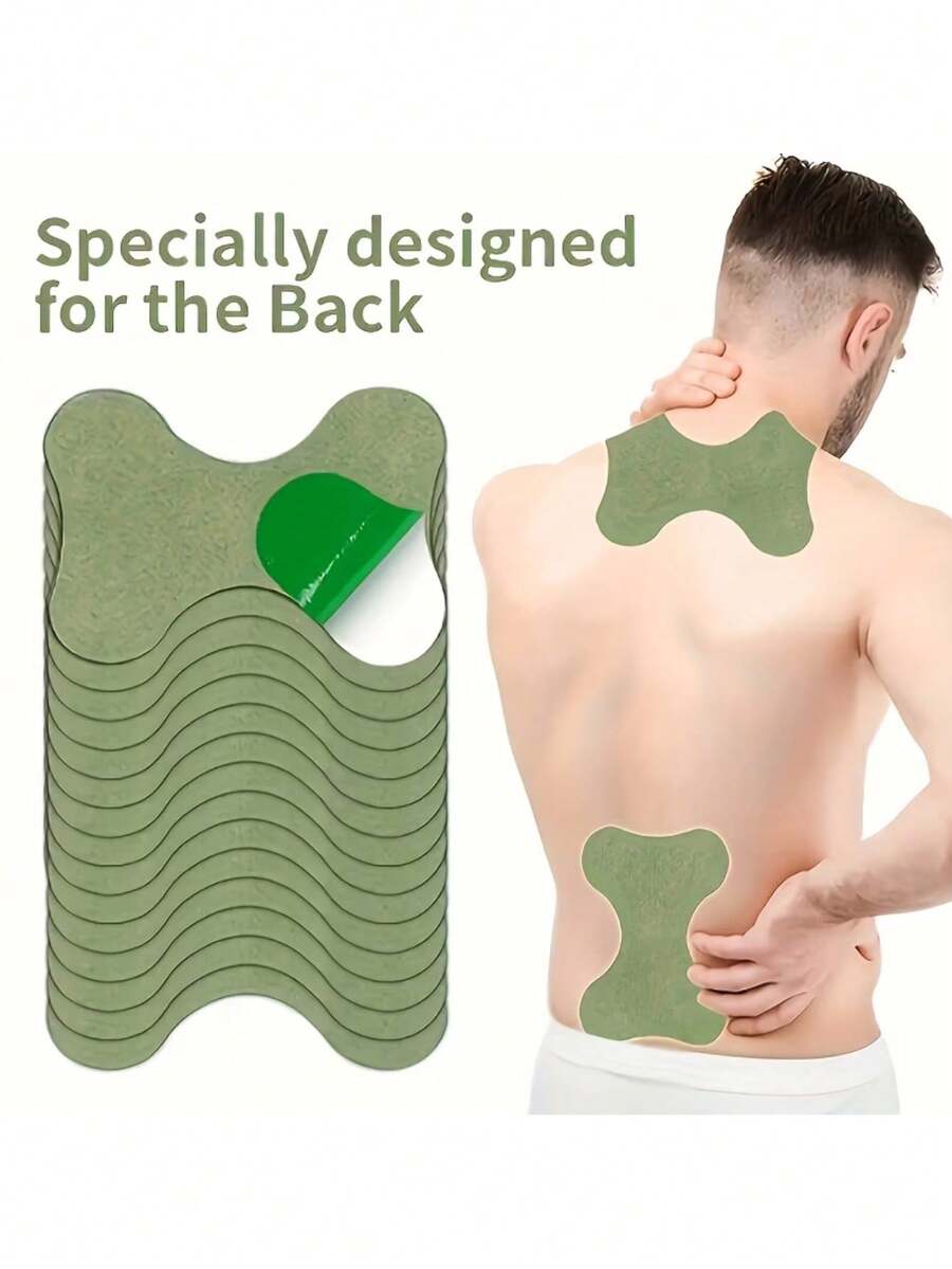 50pcs Pack Patches - Herbal Stickers For Joint & Muscle Support, Arm Patch Unisex - Green - View 1