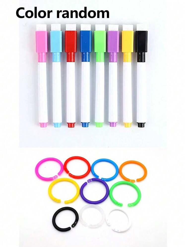 32-Page Full Brain Development Training Set, Reading And Writing Workbook - Pen Control And Drawing Education Book | Learning Writing Skills, Reusable Children's Writing Stickers, Back To School Gift, Birthday Gift, Christmas, Thanksgiving And 11 Other Holiday Gifts (Pen And Eraser Not Included) - Multicolor - View 7