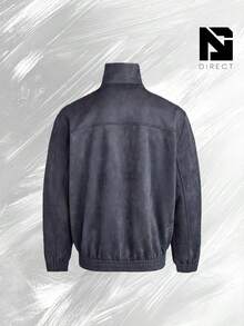 Adidas CTT Chinese Track Top 3.1 Gender Neutral Jacket (Asia Sizing) Dark Grey-Back To School- Mother's Day Gifts-Father's Day Gift –KR0295 - 深灰色 - 查看 2