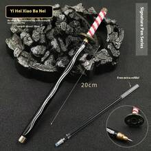 1支2026新款经典动漫签名笔，武器笔，炭治郎笔，善逸水柱笔，虫柱笔，中性笔，史迪奇玩具，旅行玩具，课堂减压玩具，迷你小物，洗澡玩具，圣诞文具，压力球，送给男孩女孩的礼物，情人节，新年，生日，圣诞节，万圣节 - 彩色 - 查看 15