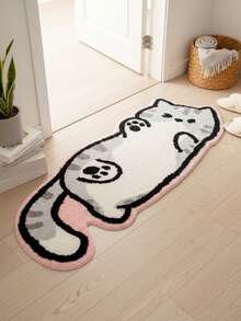 [1 món quà Giáng sinh dễ thương] - Thảm trải sàn hình mèo giả len mềm mại và ấm áp, Thảm trang trí thích hợp cho phòng ngủ, Giáng sinh, Trang trí Lễ Tạ ơn, Thích hợp cho phòng ngủ, phòng khách, phòng tắm, tủ quần áo, Trang trí sàn nhà, Trang trí nhà vui tươi, Thảm phòng ngủ, Thảm trang trí, Trang trí phòng ngủ, Thảm nhỏ, Thảm, Trang trí nhà cửa, Thảm phòng khách, Thảm phòng khách nhỏ, Thảm phòng ngủ - Nhiều màu - Xem 2