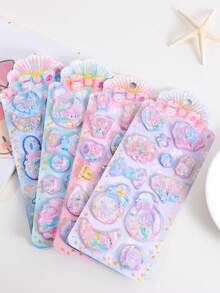 Cute Cartoon 3D Animal Stickers, Suitable For Sticker Books, DIY Decorative Crafts, Great For Decorating Phone Cases, Laptops, Desktops, Notebooks, Planners, Mugs And More - Multicolor - View 3