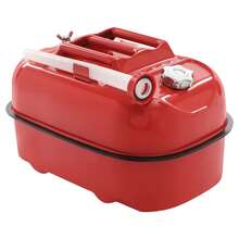 SHIOUCY 20L/4.4 Gallons Fuel Container, Red Portable Fuel Tank, Fuel Can With Fueling Pipe - Red - View 8