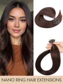 Tóc nối nano hạt 12-22 inch, kẹp tóc nano vô hình giúp tăng chiều dài hoặc độ dày, phù hợp cho nhiều dịp khác nhau. - Nhiều màu - Xem 23
