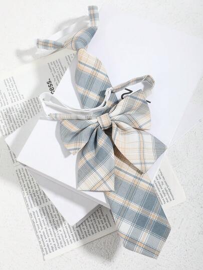 1pc Women's Casual Japanese School Style Cute Simple Bow Tie, Suitable For Sailor Uniform, Shirt, School Uniform, Party, Daily Wear