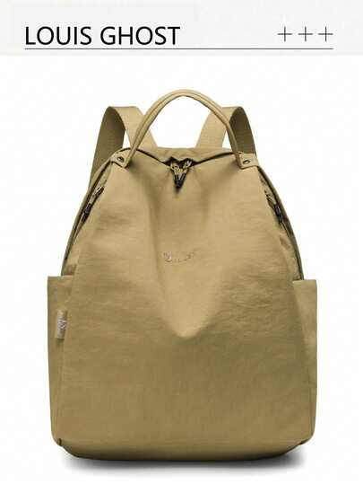 日常背包 | 多功能口袋收纳系统，兼顾旅行美学 * 舒适宽肩带设计，完美收纳日常通勤及短途旅行所需物品。全系列均配备可调节宽肩带/网状背带、顶部提手/双提手。