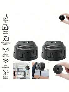 1/2/3/4 Cámaras de vigilancia A9, 1080P alta definición con WiFi, batería recargable USB, fácil instalación, control por aplicación, monitoreo remoto, detección de movimiento, función de visión nocturna infrarroja, adecuado para prevención de robos diarios, monitoreo de mascotas y del hogar. - Multicolor - Ver 10