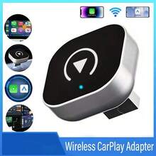 2026 Upgraded Wireless CarPlay Adapter, Convert Wired To Wireless, Plug & Play, Compatible With IPhone IOS 10+ & Android Auto, Mini & Stable Car Play Dongle For Ca - Y9 - View 2