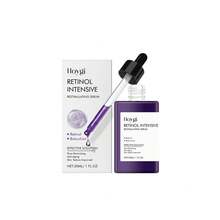 Hoygi 视黄醇精华液，面部精华液，护肤品，含积雪草，缩小毛孔，抗衰老精华，紧致肌肤，滋养亮泽 - 白色 - 查看 12