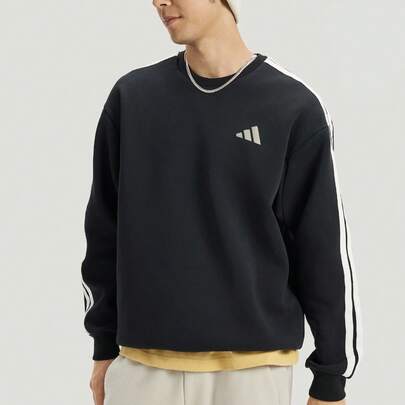  adidas THREE STRIPES CLUB CNY 針織柔軟運動休閒寬鬆衛衣 男款