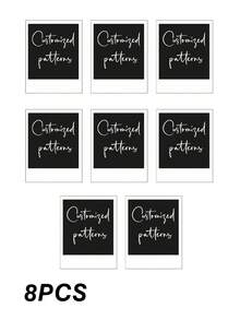 1pc/5pcs/10pcs Customized Photo Printing, Personalized Photo Printing, Wedding Photo Printing Card, Photo Printing Frame - Multicolor - View 13
