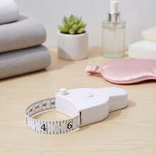 1pc, 3D Ruler Automatic Retractable Y-Shaped Waist Tape Measure Fitness Sports Body Measurement Soft Leather Tape Measure Centimeter Tailoring, Sewing, Handicraft Supplies - 1PC - View 4