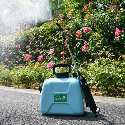 Pulvérisateur d'eau électrique de 8 L pour plantes et plantes, désherbeur