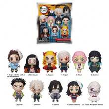 Aniplex 官方授权盲盒 3D 公仔包夹吊饰 Tanjiro Nezuko Kyojuro Tengen Mitsuri Muichiro Gyomei Sanemi Obanai Makomo Rui 动漫公仔钥匙扣礼品套装 - 彩色 - 查看 5