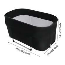 330.69 Lbs Loading Capacity Foldable Ice Bath, Outdoor Indoor Cold Bathtub, 6-Layer Insulation Layers Portable Bath Tub With Foot Pad For Homes, Rvs And Travel - A - View 3
