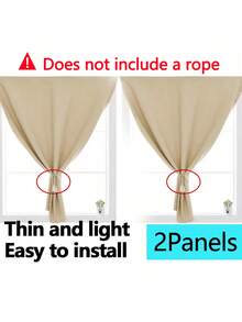 1 Rèm cửa sổ cản sáng tự dính, Rèm cách nhiệt không cần khoan, thích hợp cho cửa sổ, cửa ra vào, phòng ngủ, tầng hầm - Cách nhiệt, Rèm phòng tối cho nhà bếp, mọi mùa, Trang trí mùa thu, Trang trí mùa thu, Trang trí phòng - Màu be - Xem 102