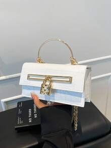 百搭、时尚、优雅、奢华、简约而精致的女士包袋，尽显高端格调。2026春季新款斜挎包。 - 白色 - 查看 10