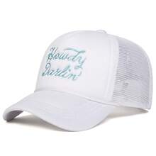 1顶男士“Howdy Darlim”卡车帽，个性化字母刺绣棒球帽，休闲街头时尚帽，适合春季、秋季、旅行、海滩穿着 - 彩色 - 查看 15