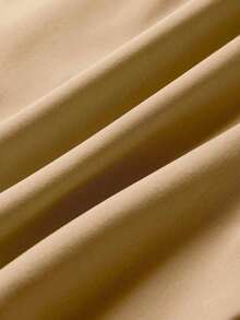 Pantalones cortos casuales con bolsillo lisos para hombres, adecuados para el verano pantalones tacticos de hombre - Caqui - Ver 6