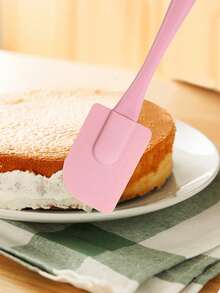 3-Pieces Set Silicone Spatula With Silicone Brush For Baking Cakes - Multicolor - View 7