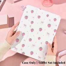 1 Peça Capa Protetora com Slot para Caneta, Suporte Magnético Multi-Ângulo, Função Dormir/Despertar Automática, Capa de Tablet Kawaii Compatível com Pro/Air/Compatível com Samsung Galaxy A9/S9/S7/S10+/Compatível com XIAOMI Pad/5/6/7 - Multicolorido - Visão 3