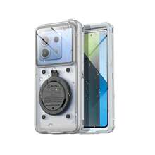 Túi đựng điện thoại chống sốc, chống nước 6.9 inch, ốp lưng điện thoại chống nước đa năng, có chân đế cảm ứng, phù hợp với mọi loại điện thoại, bảo vệ toàn diện cho điện thoại khi chụp ảnh dưới nước chuyên nghiệp, quà tặng mùa xuân. - Nhiều màu - Xem 15