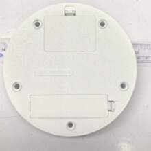 Soporte giratorio eléctrico de 3 velocidades, base giratoria para joyería alimentada por batería/USB - Blanco (con espejo) - Ver 10